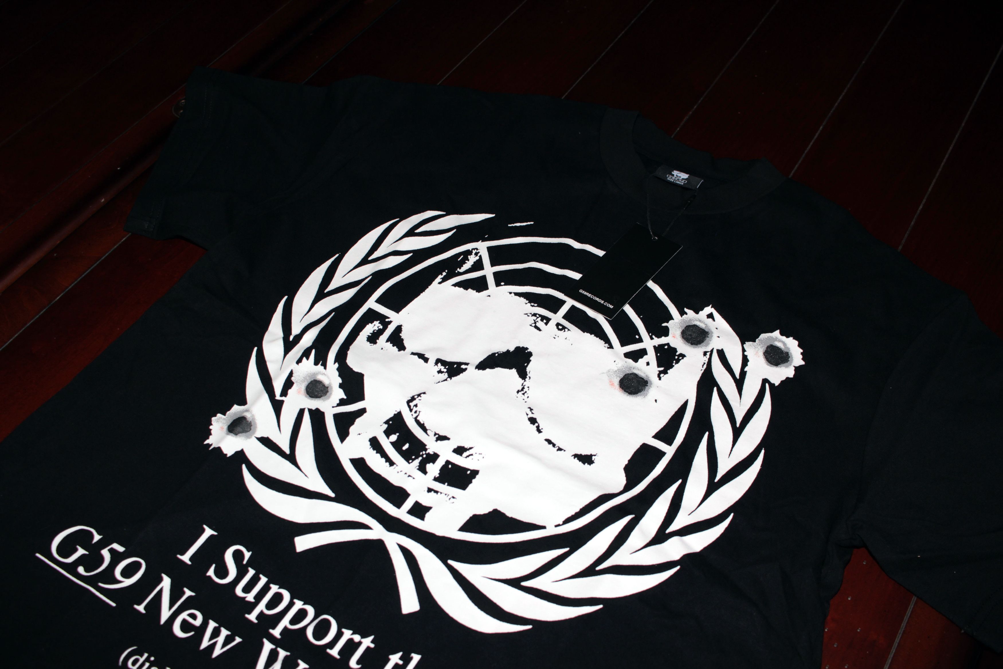G59 Records G59 RECORDS / $UICIDEBOY$ - NEW WORLD ORDER T-SHIRT Size US L / EU 52-54 / 3 - 2 Thumbnail