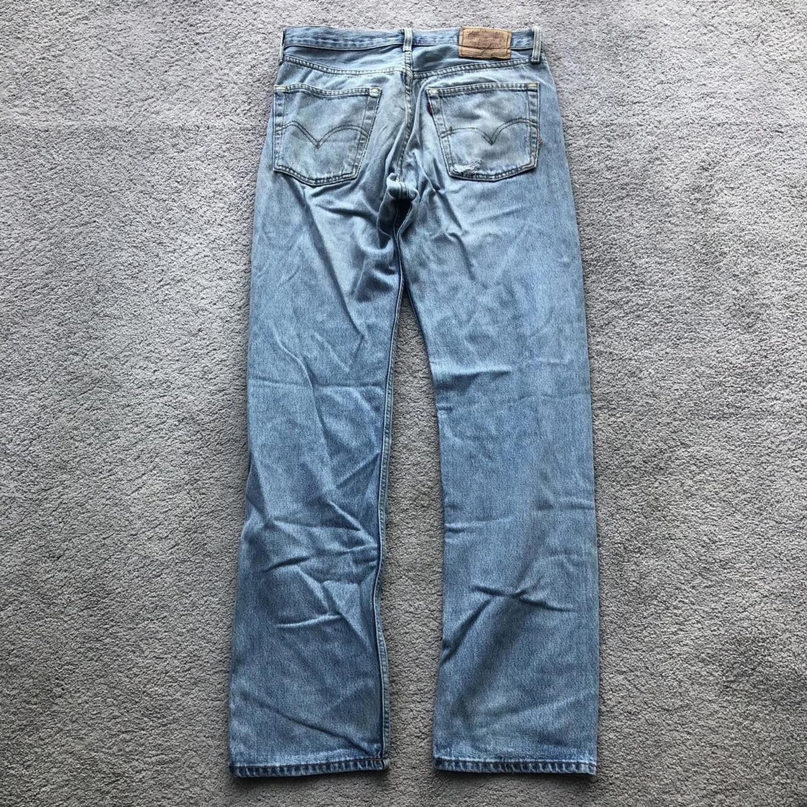 Levi's Vintage Levi’s 501 Denim Jeans Size US 32 / EU 48 - 2 Thumbnail