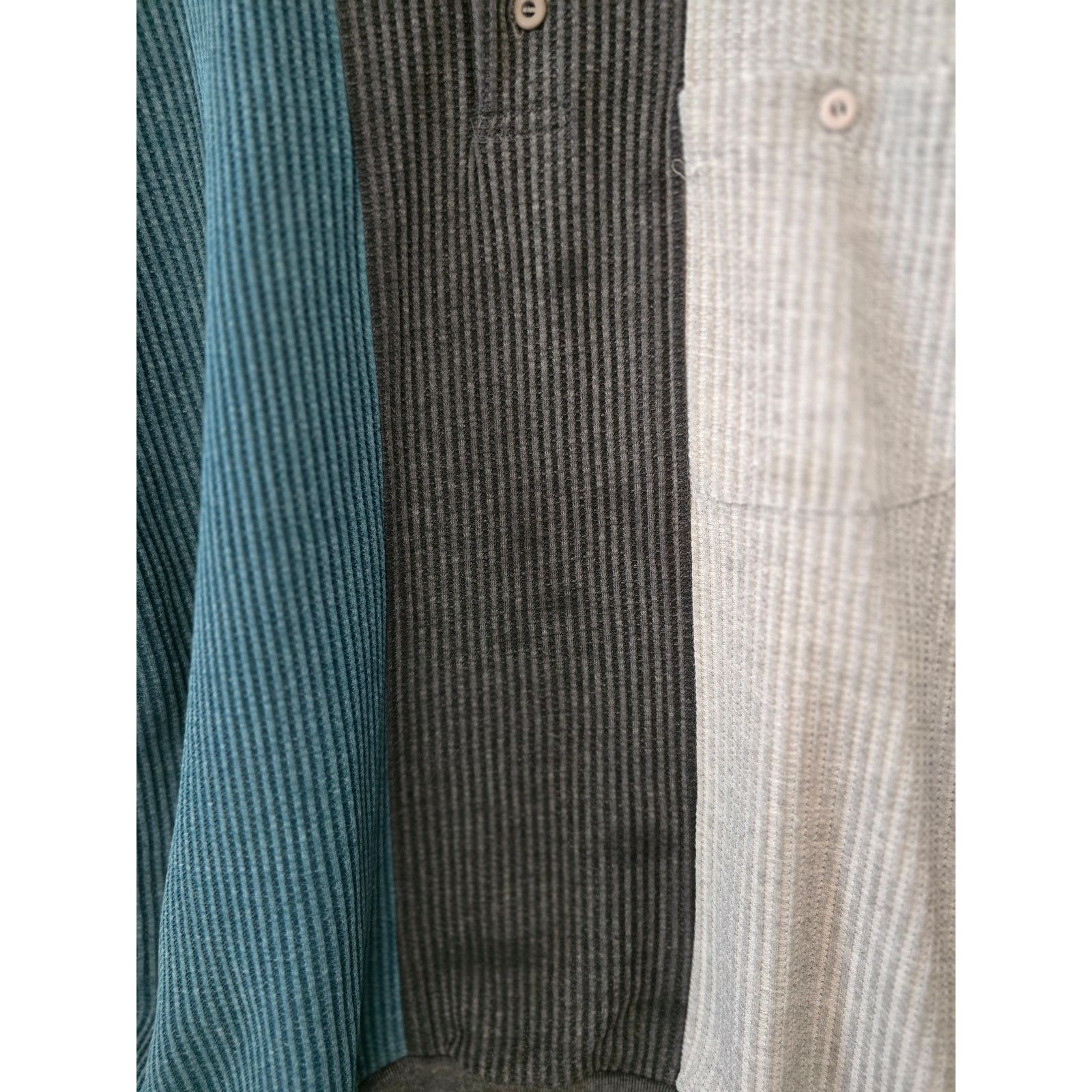 Vintage Essentials International Choice M Waffle Knit Sweatshirt Size US M / EU 48-50 / 2 - 4 Thumbnail