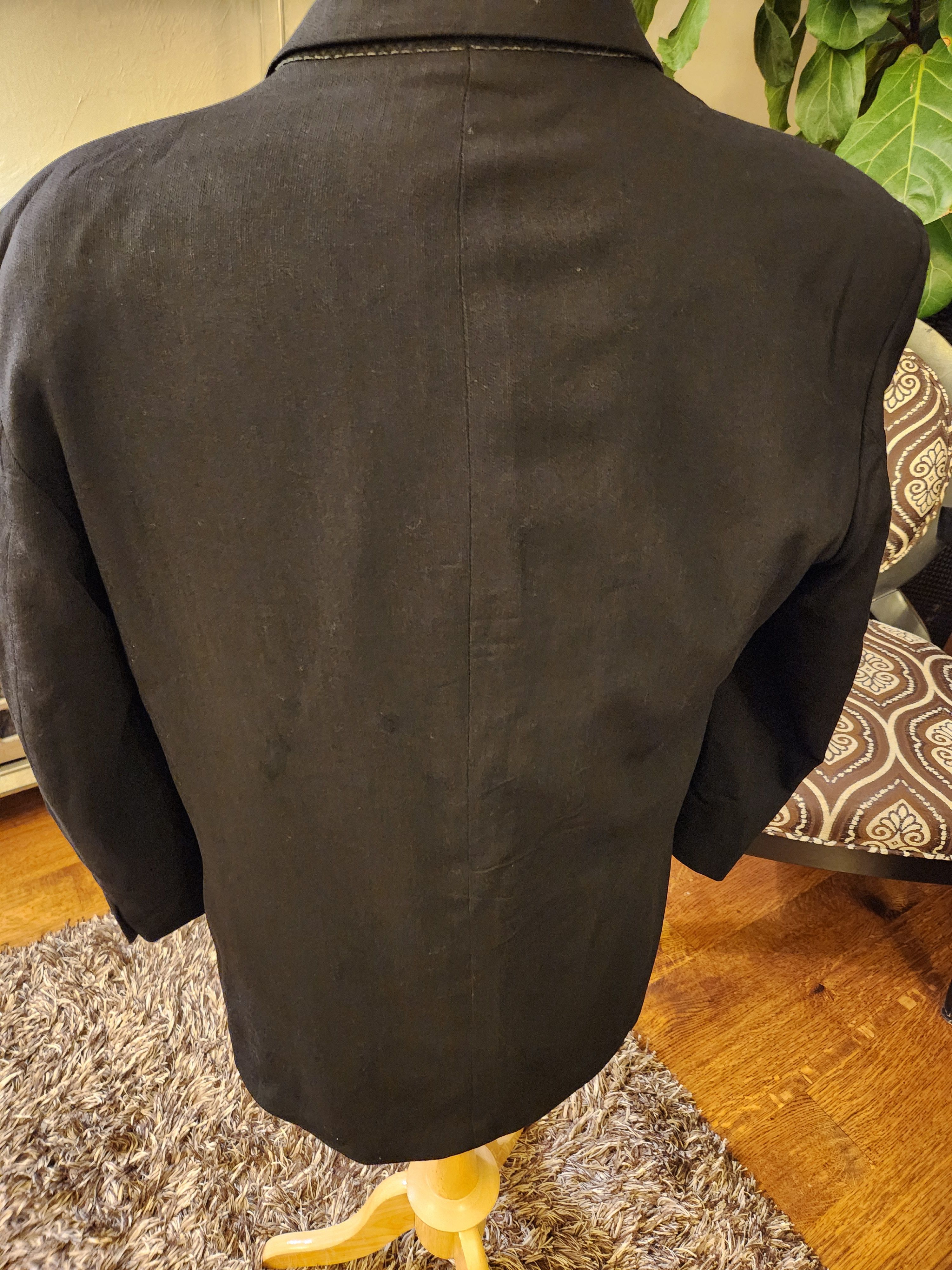 Designer × Vintage × Yves Saint Laurent Vintage 90's Men's 100% Wool Blazer Size 46R - 2 Thumbnail
