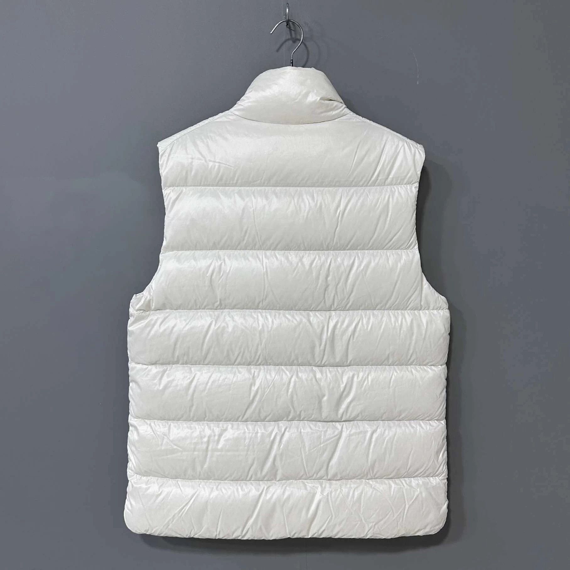 Moncler Moncler Tibb White Puffer Vest 3 M Size US M / EU 48-50 / 2 - 3 Thumbnail