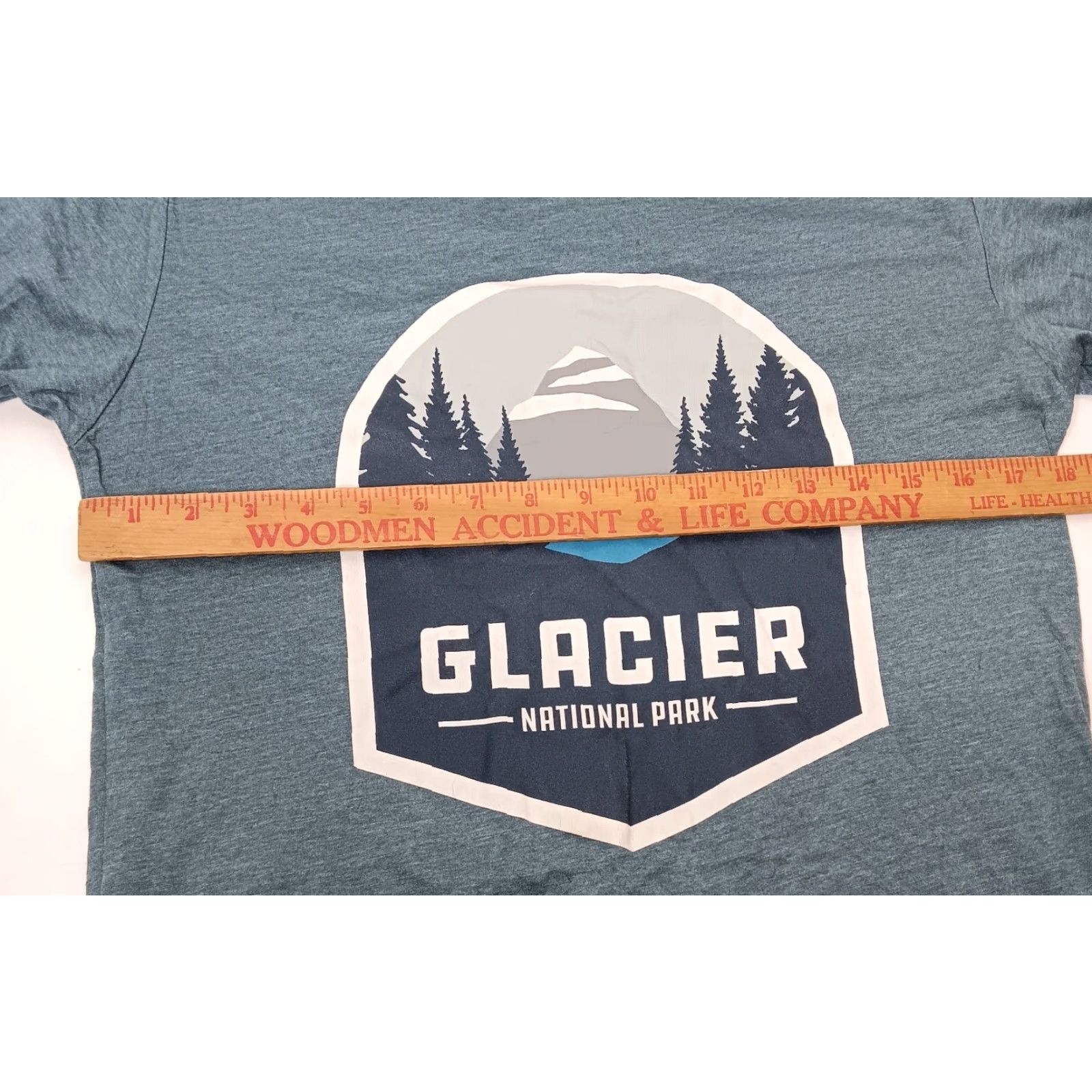Vintage COALATREE Glacier National Park Shirt Small Blue Montana USA Travel Unisex Adults T-Shirt Crew Neck Short Sleeve Cotton Blend Canvas Size US S / EU 44-46 / 1 - 5 Thumbnail