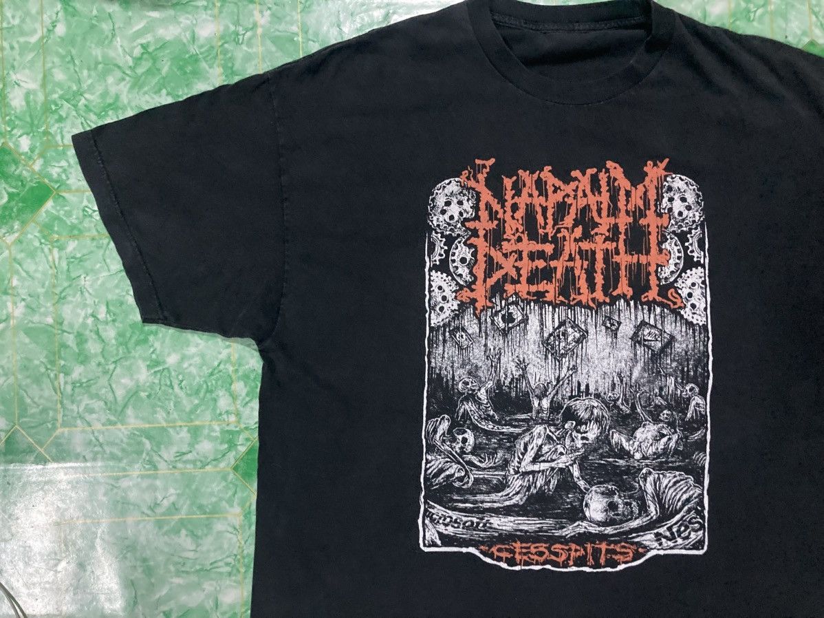 Band Tees × Vintage Vintage T-shirt Napalm Death Size XL / US 12-14 / IT 48-50 - 2 Thumbnail