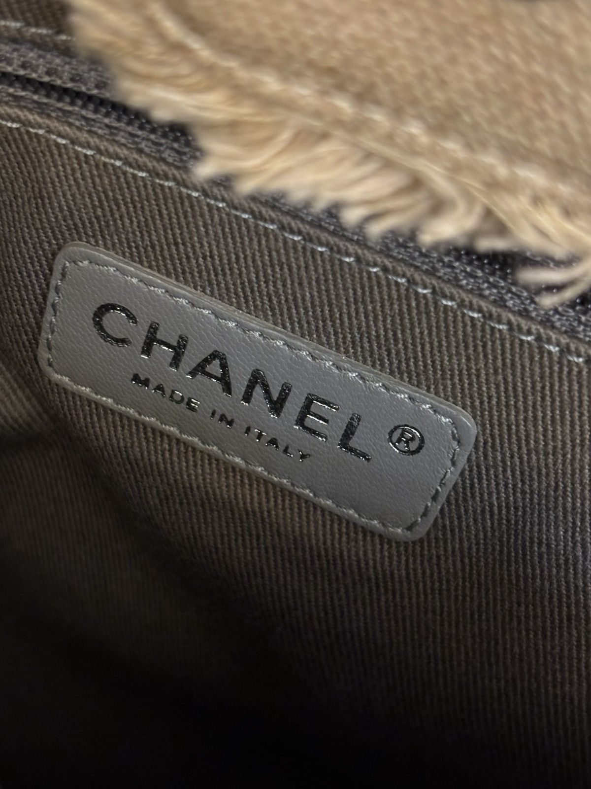Chanel 2014 Chanel Beige Graffiti Art School Tote Bag Size ONE SIZE - 12 Thumbnail
