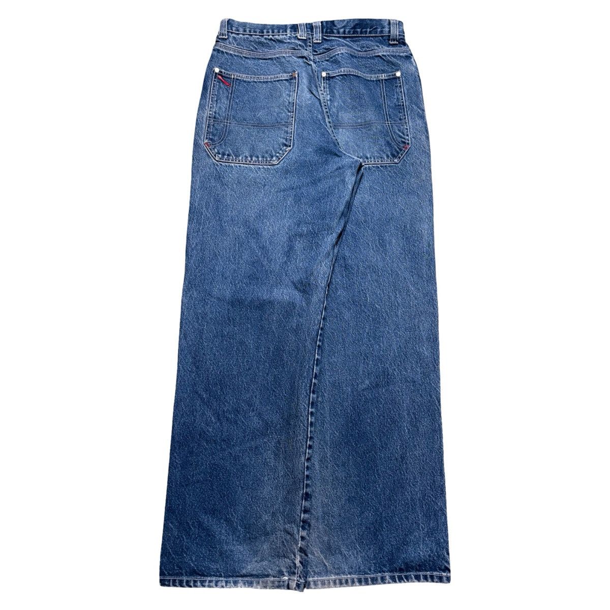 Southpole Vintage 90s SouthPole Baggy Light Wash Distressed Jeans 34 Size US 34 / EU 50 - 1 Thumbnail