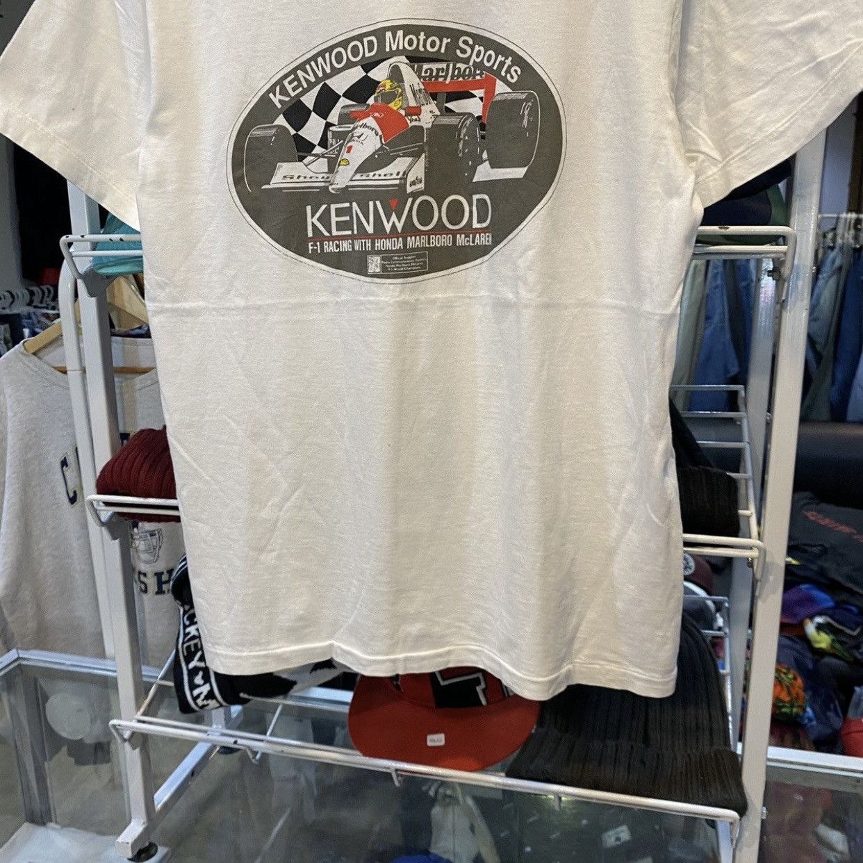 Vintage Vintage Formula 1 Kenwood Honda Marlboro Mclaren shirt 90s Size US L / EU 52-54 / 3 - 4 Thumbnail