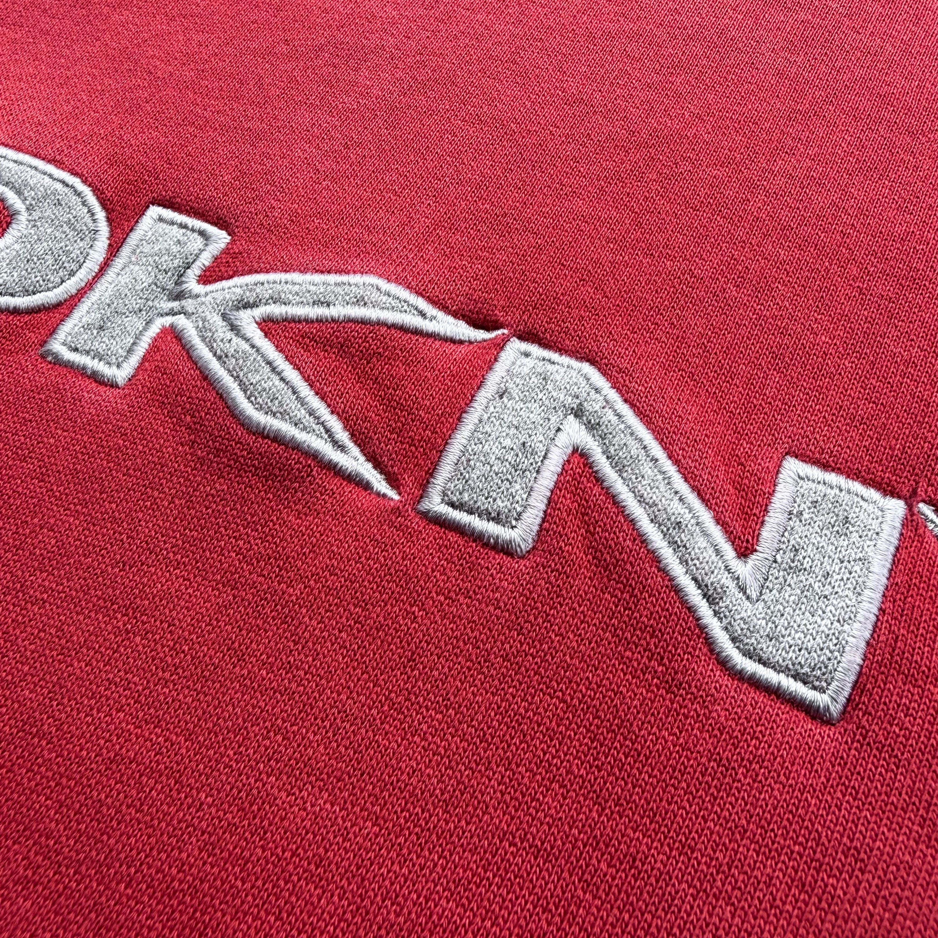 Donna Karan Vintage 1990s DKNY Towel Spellout Hoodie Size US XL / EU 56 / 4 - 3 Thumbnail