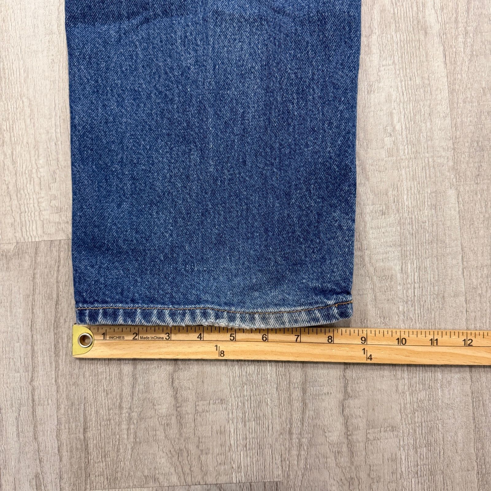 Levi's Vintage Levis 505 Jeans 42x30 Blue Faded Regular Straight Size US 42 / EU 58 - 11 Thumbnail