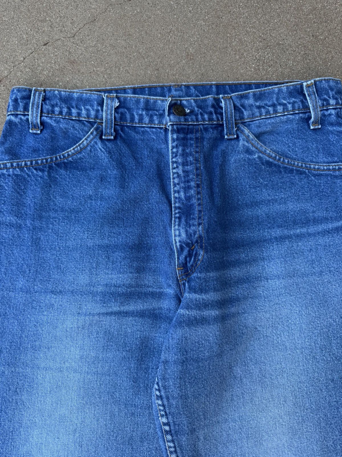Levi's Vtg 80’s Levi’s 646 Orange Tab Bellbottom Flare Jeans 34x28 Size US 34 / EU 50 - 4 Thumbnail
