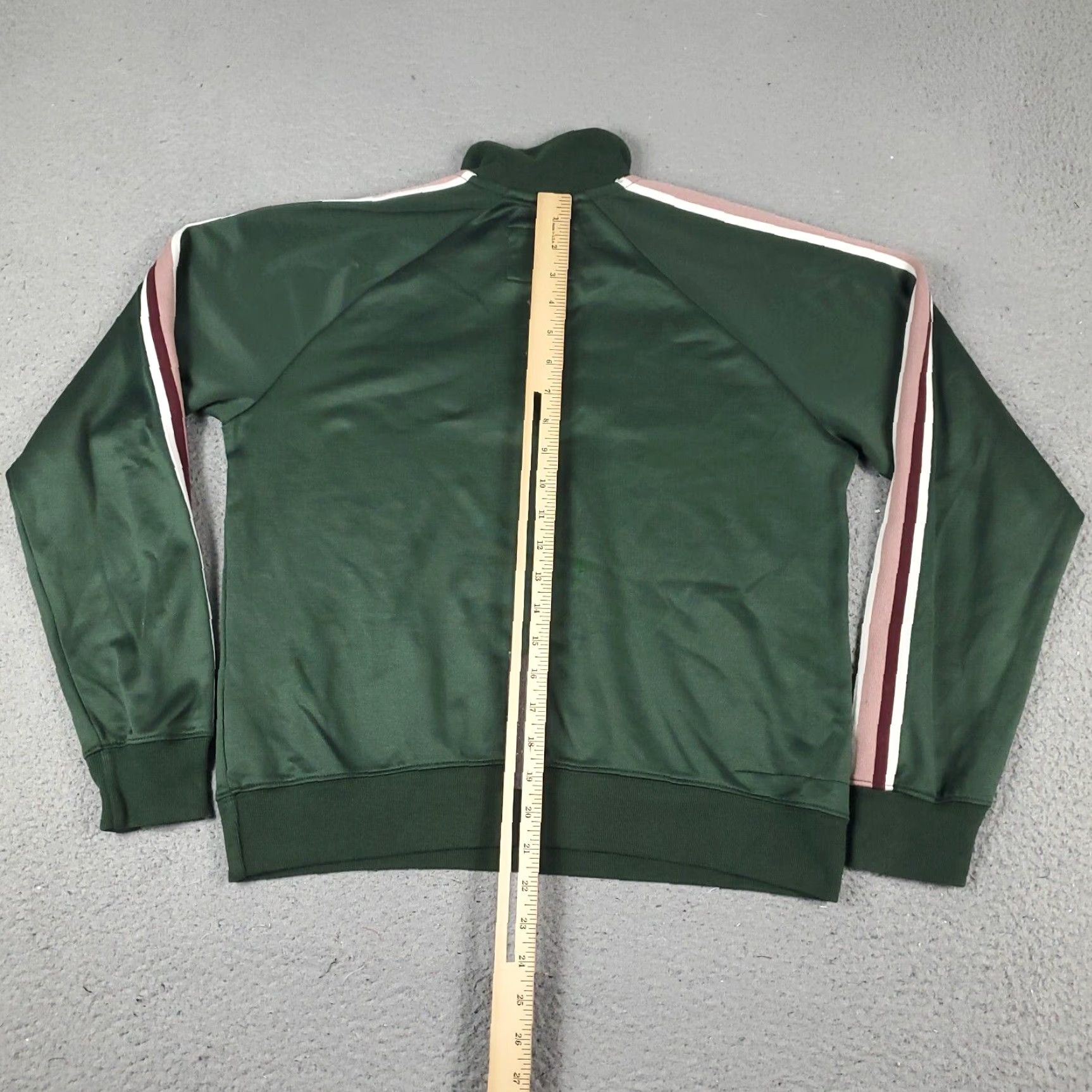 Abercrombie & Fitch Abercrombie & Fitch Jacket Womens Size S Green 1/2 Zip Pullover Track Jacket Size S / US 4 / IT 40 - 5 Thumbnail