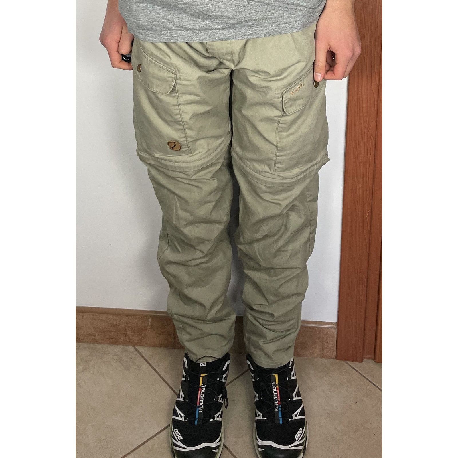 Fjallraven Fjallraven G 1000 Men's beige Ruaha Zip Off Cargo Trouser 50 Size US 30 / EU 46 - 2 Thumbnail