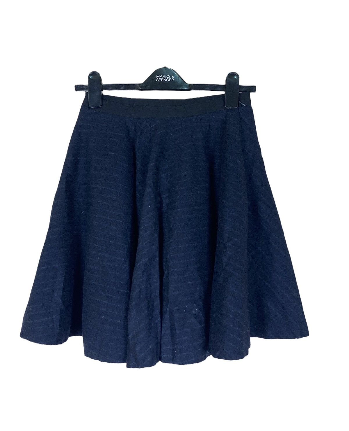Lanvin en Blue Stripe Skirt