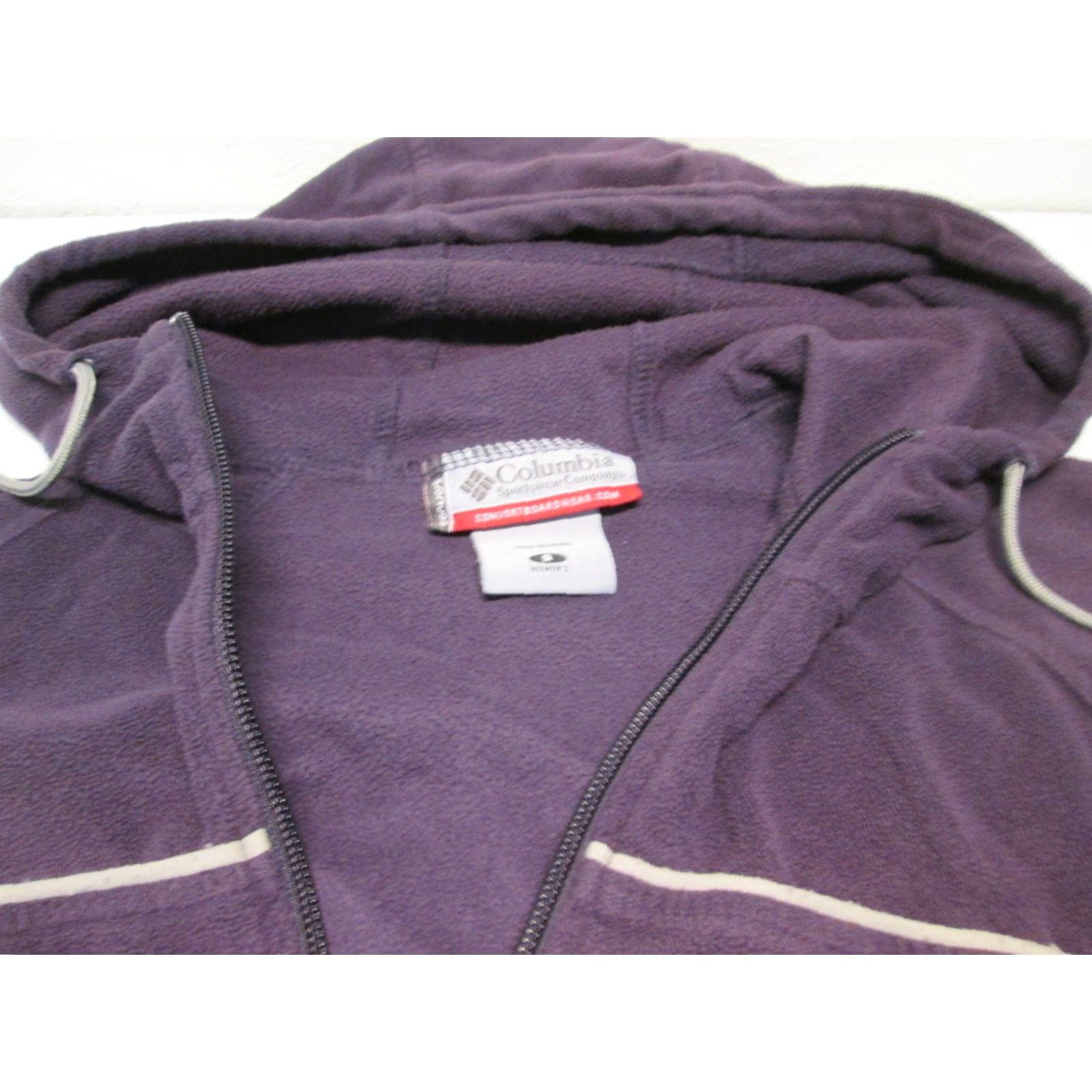 Vintage Columbia Womens Size S Track Jacket Purple Active Outerwear Size S / US 4 / IT 40 - 5 Thumbnail
