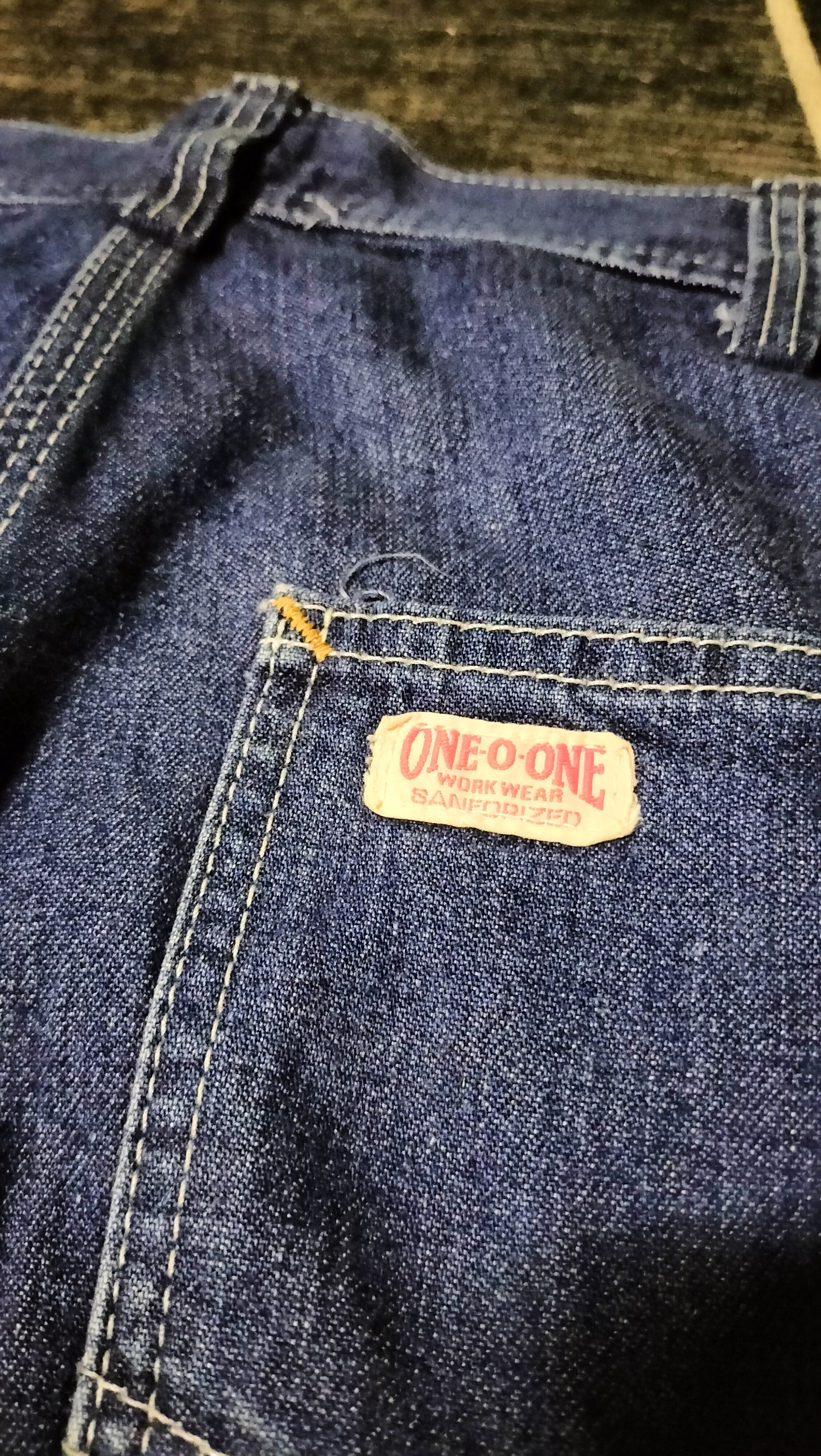 Vintage Vintage 90s One O One Carpenter Denim Work wear Japan Size US 32 / EU 48 - 6 Thumbnail