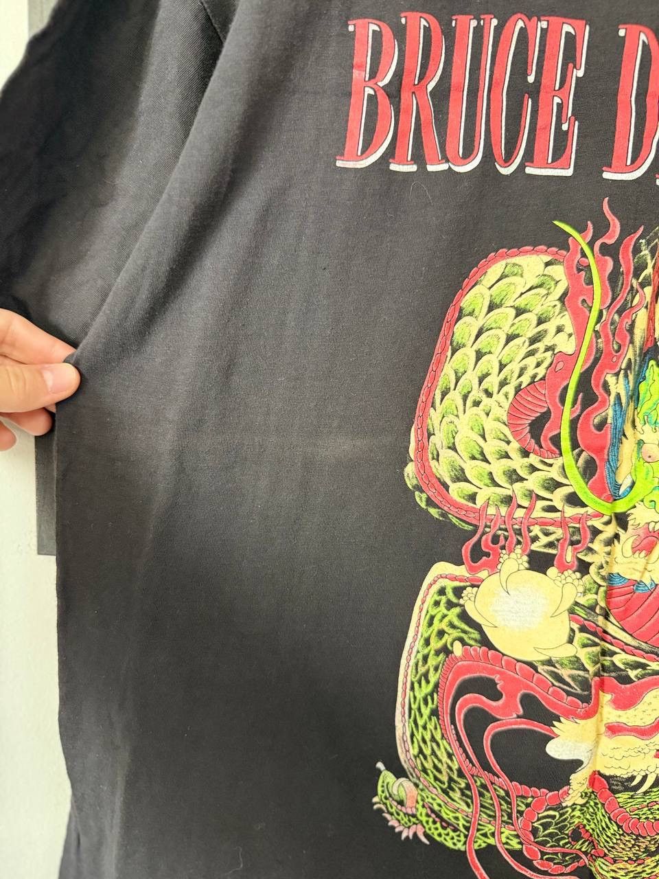 Band Tees Bruce Dickinson Tour 1990 vintage t shirt Medium Tattooed Size US L / EU 52-54 / 3 - 9 Thumbnail