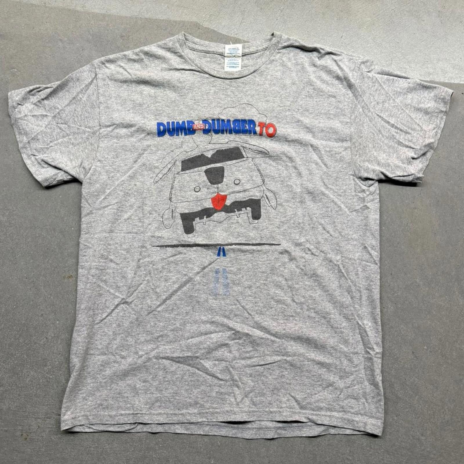 Delta 2014 Dumb and Dumber To (2) Movie Promo T-Shirt Size US L / EU 52-54 / 3 - 1 Thumbnail