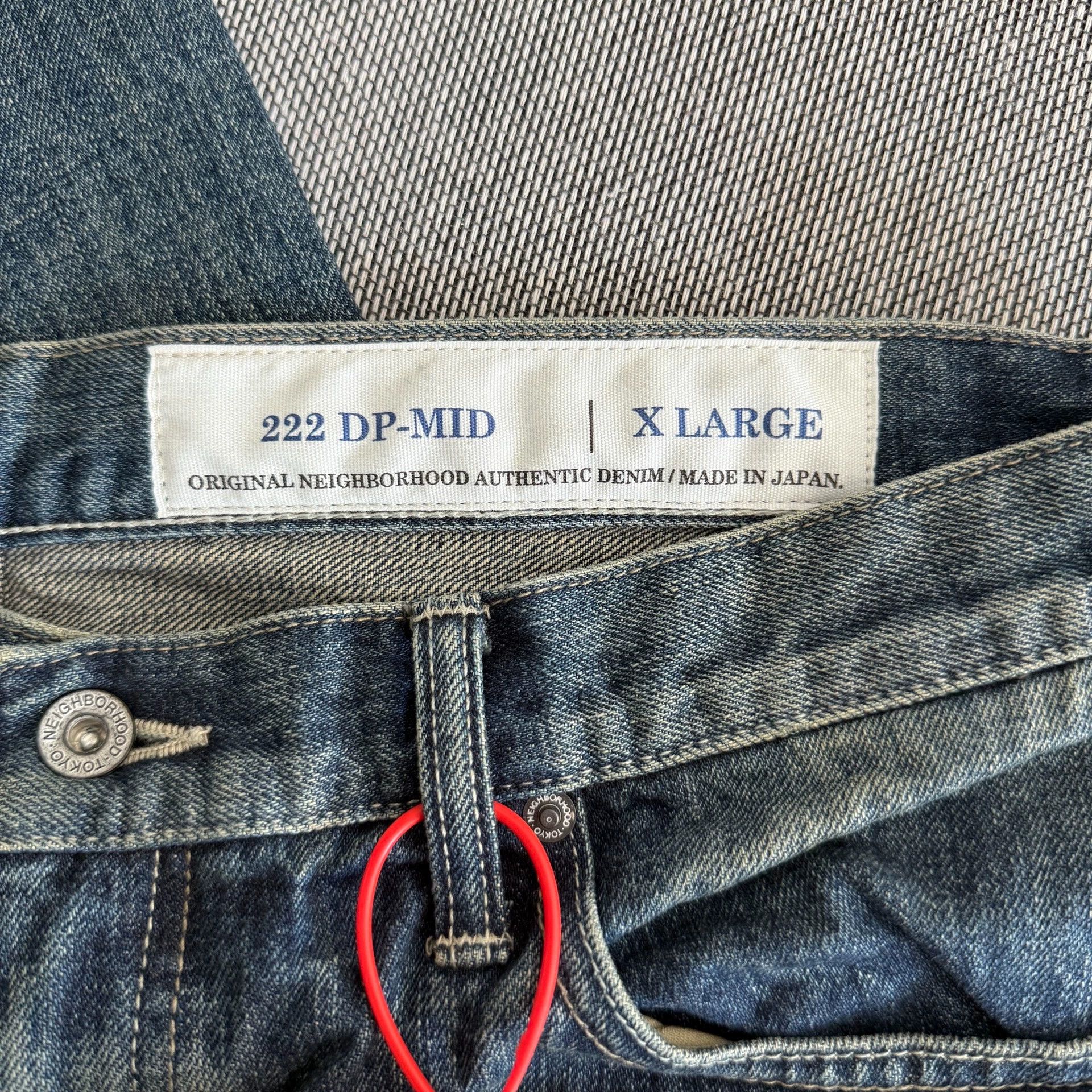 Neighborhood Neighborhood 22aw Dp-Mid Base Wash Straight Jeans Size US 36 / EU 52 - 5 Thumbnail