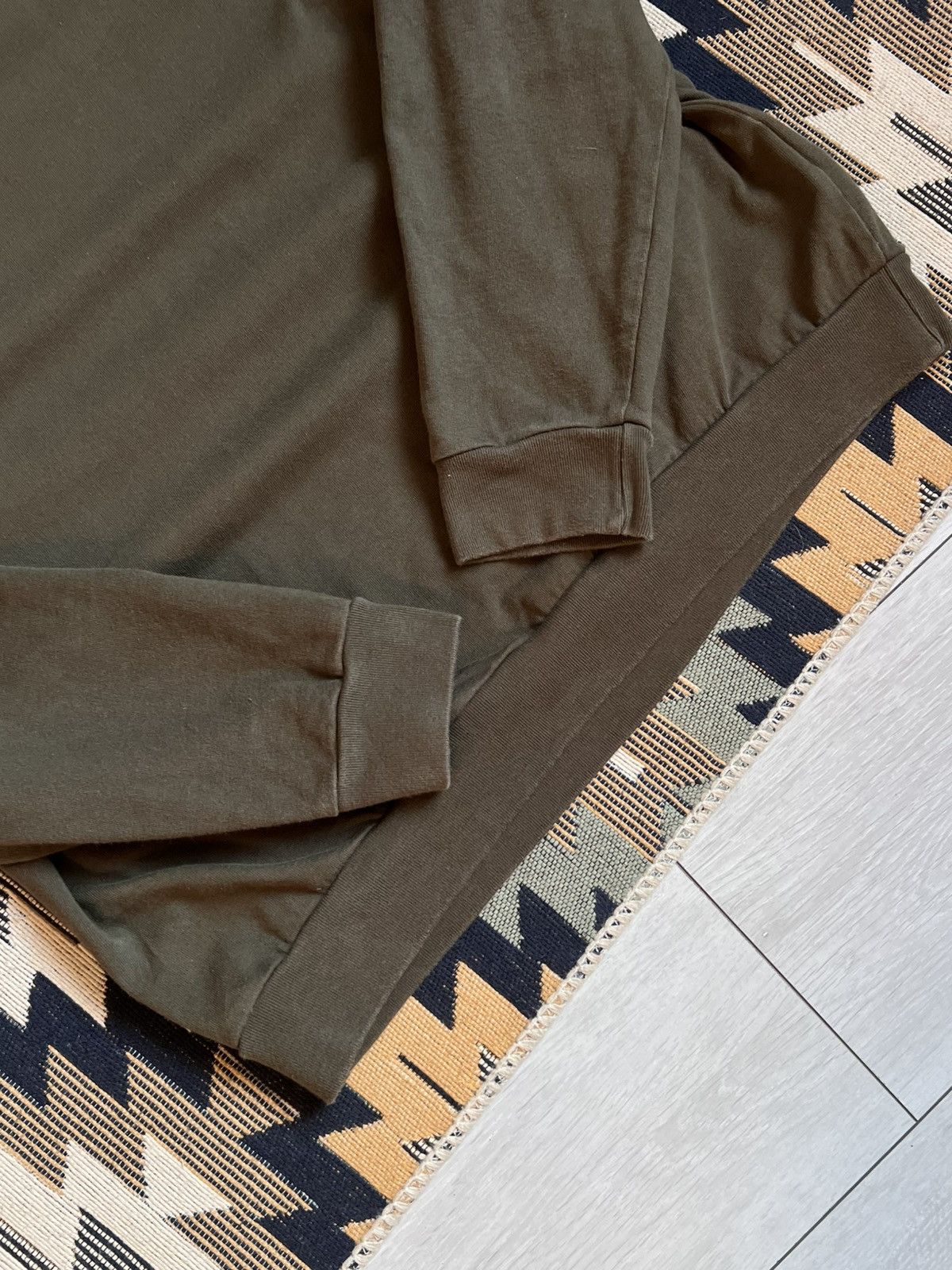 Paul & Shark × Vintage Paul & Shark Yachting Vintage Khaki Sweatshirt Size US L / EU 52-54 / 3 - 7 Thumbnail