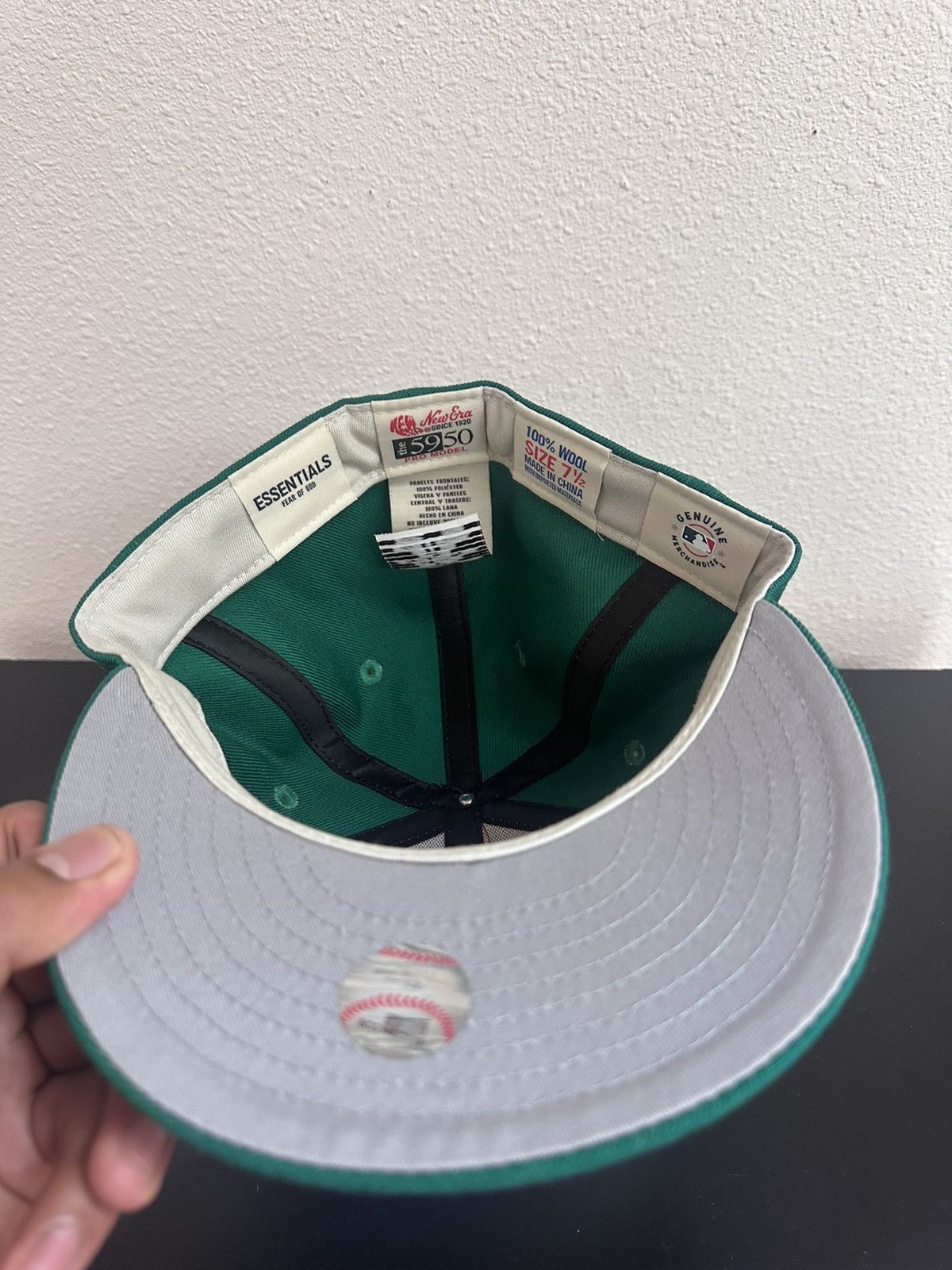 Fear of God × New Era Fear of God Fitted Cap Size ONE SIZE - 2 Thumbnail