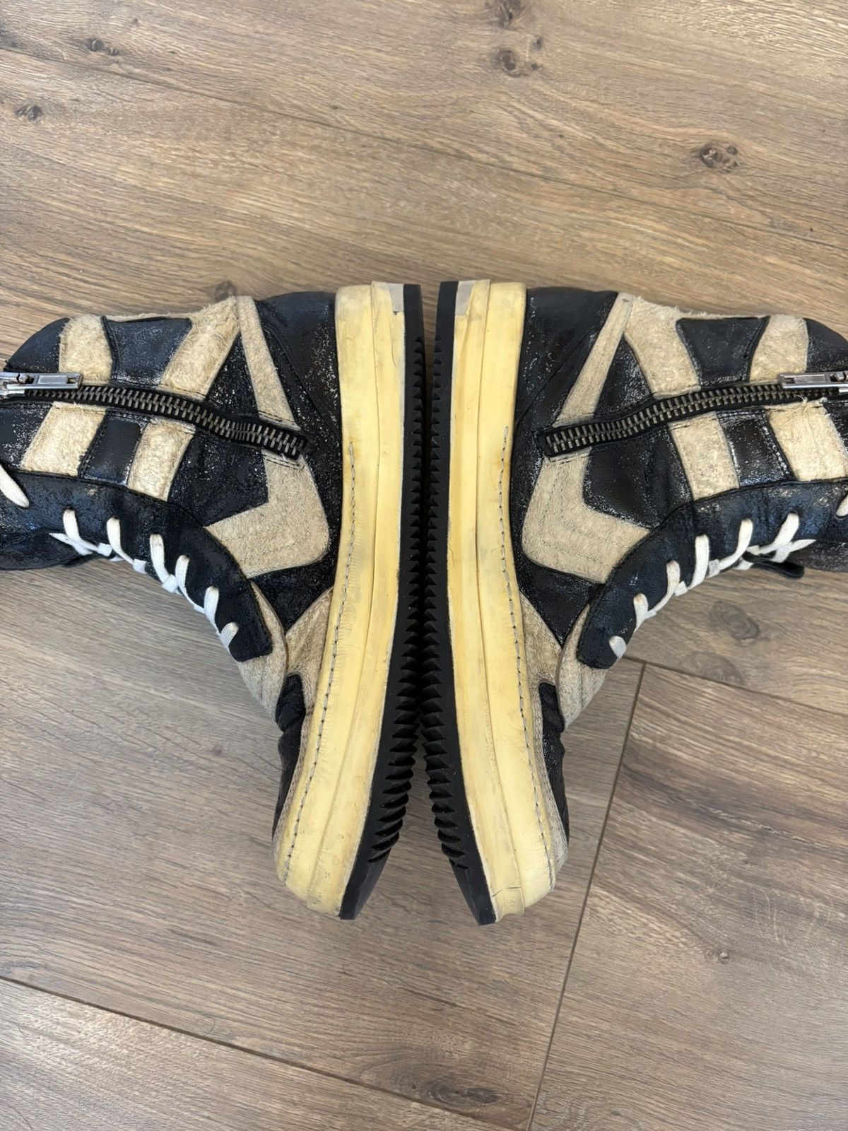 Rick Owens Rick Owens Mohawk Dunks 41-42 Size US 9 / EU 42 - 6 Thumbnail