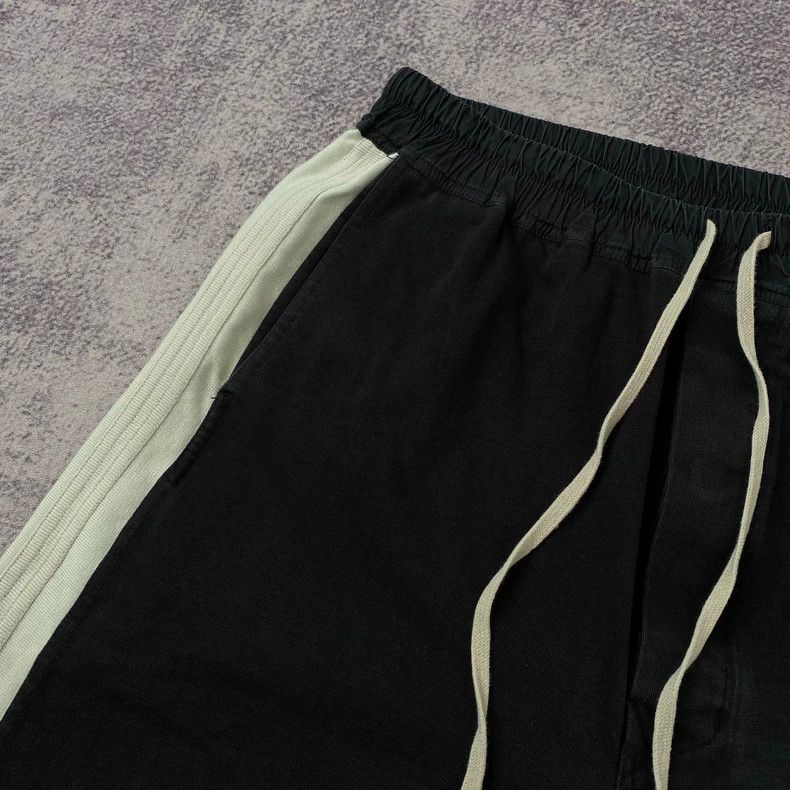 Rick Owens Rick Owens size M small Mega black and white striped shorts Size US 30 / EU 46 - 3 Thumbnail