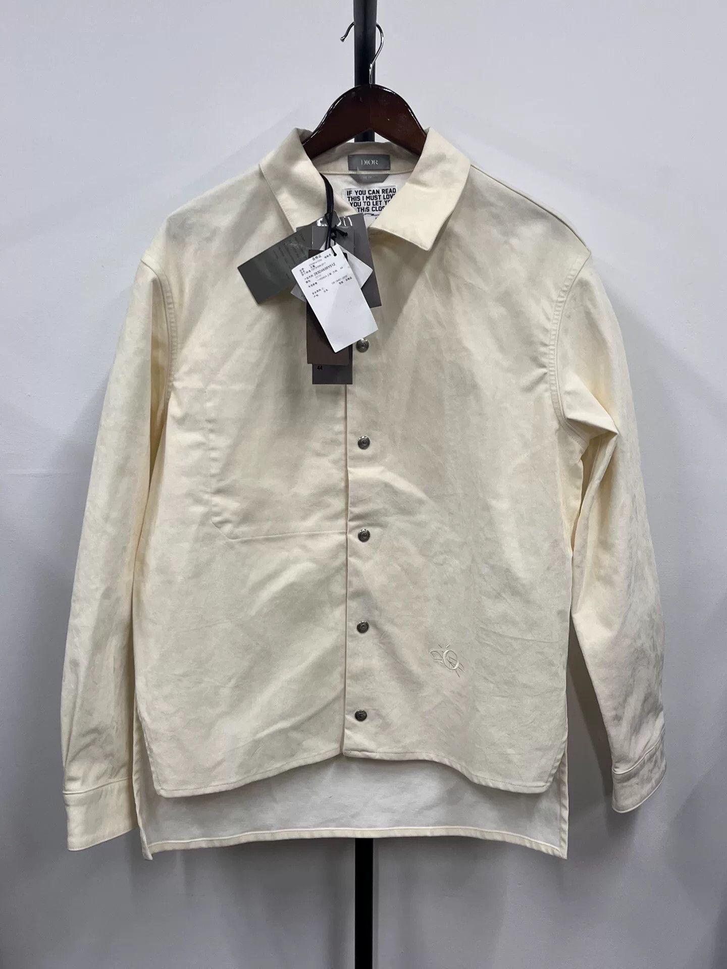 Dior dior fw22 logo long sleeve shirt Size US L / EU 52-54 / 3 - 1 Thumbnail