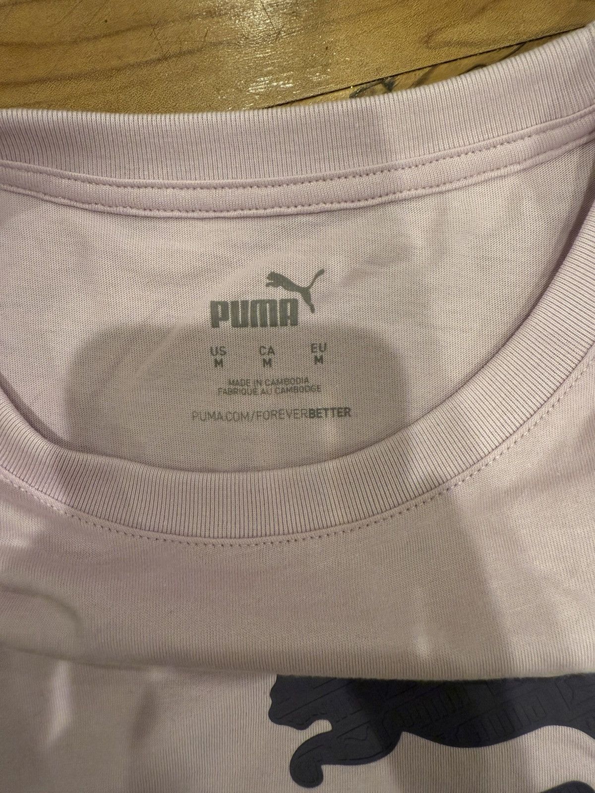 Puma Puma Pink Logo Graphic Crewneck Tee - Size Medium Size M / US 6-8 / IT 42-44 - 7 Thumbnail