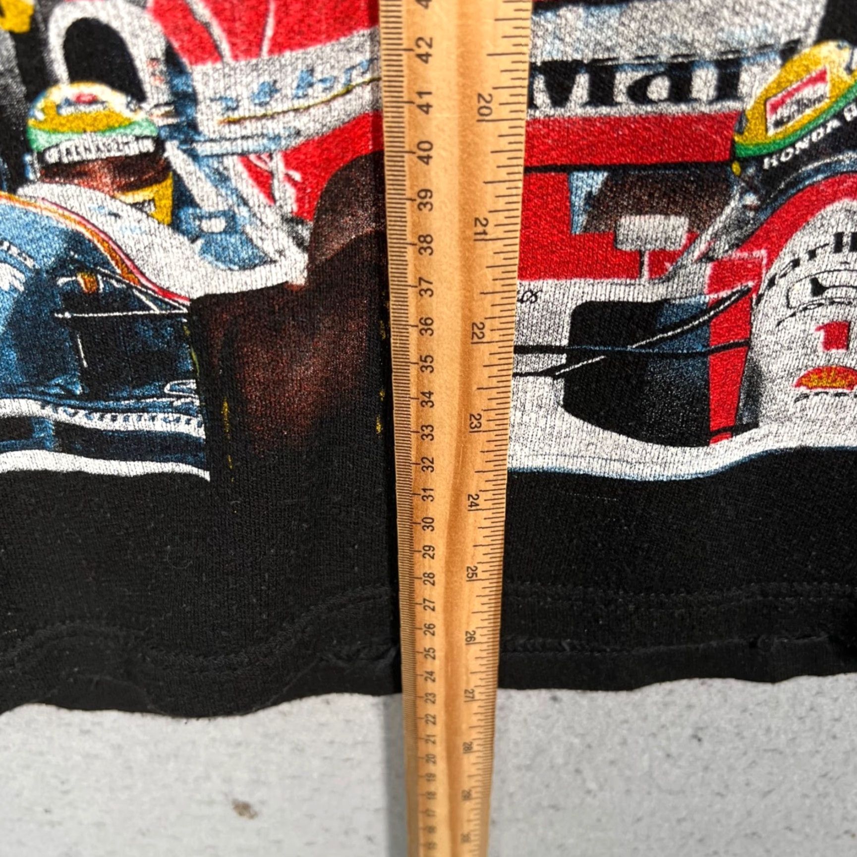 Vintage VINTAGE Ayrton Senna Formula 1 Racing Black Hoodie Sweatshirt M Mens 90s Graphic Hooded Pullover Size US M / EU 48-50 / 2 - 7 Thumbnail