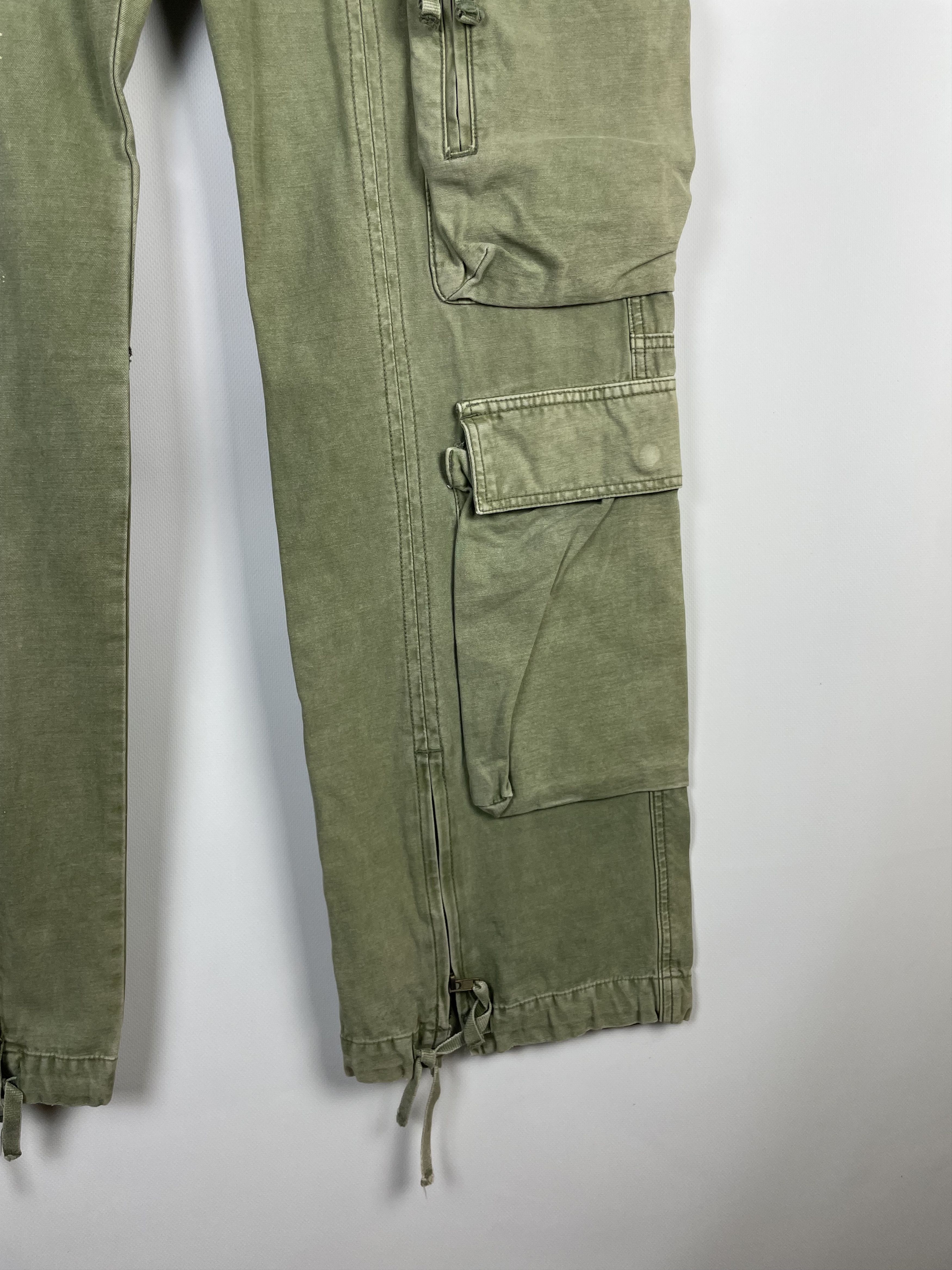 Japanese Brand Y2K Pants Cargo Japan Style Multi Pocket Bondage Size US 34 / EU 50 - 13 Thumbnail