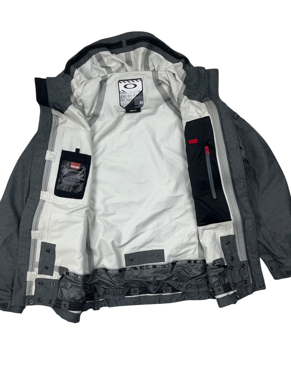 Oakley Vintage Oakley Software Recco Ski Jacket Multi Zip Pocket Size US M / EU 48-50 / 2 - 18 Thumbnail