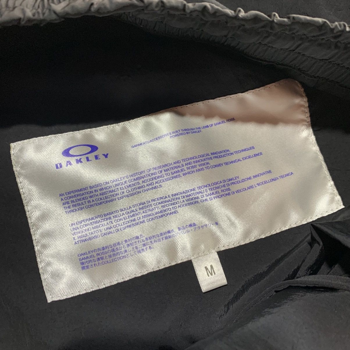 Oakley × Samuel Ross Oakley x Samuel Ross Blackout Oversized Track Short Size US 34 / EU 50 - 8 Thumbnail