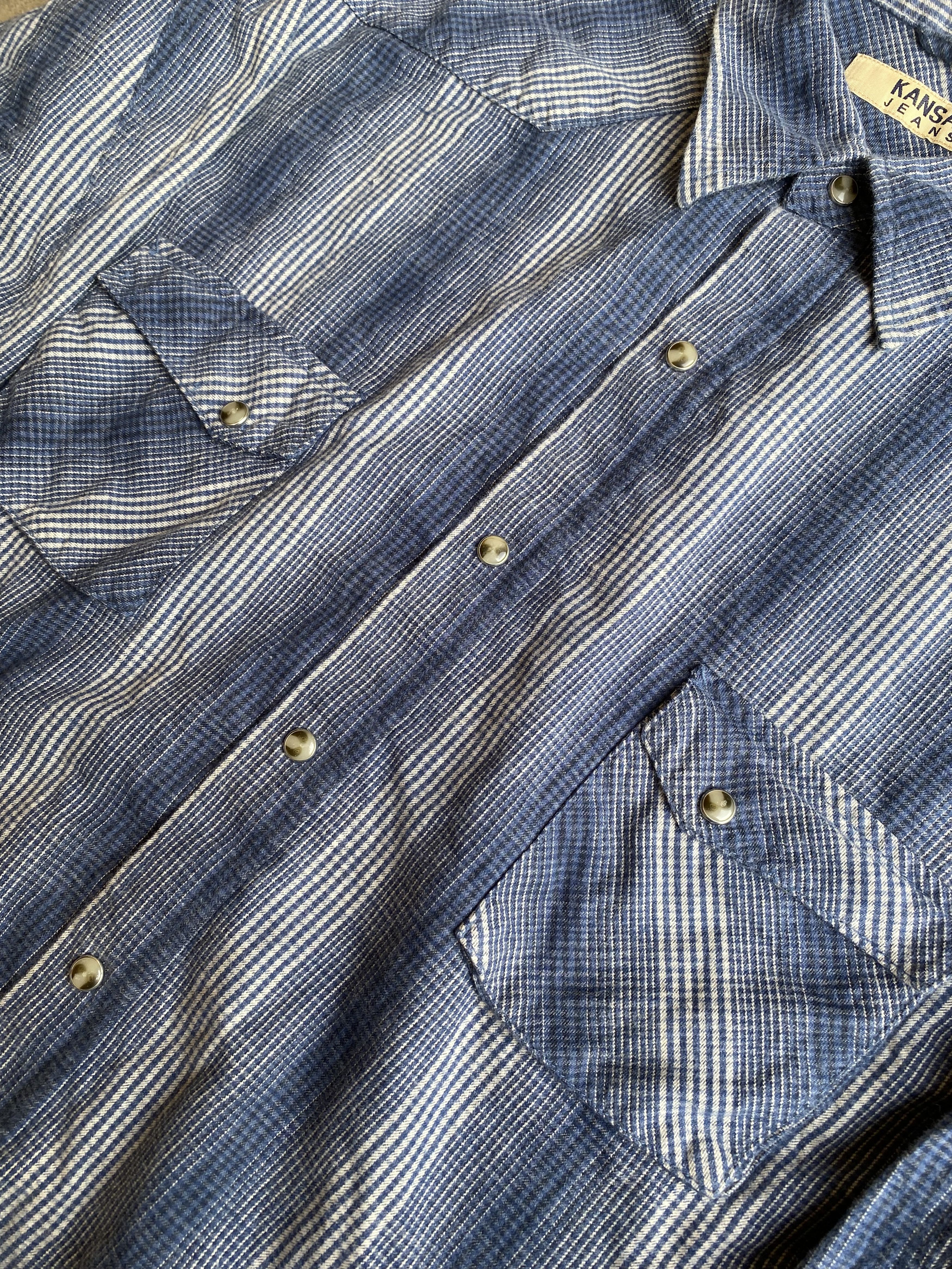 Japanese Brand × Kansai Yamamoto × Vintage Vintage kansai jeans flanel Size US XL / EU 56 / 4 - 5 Thumbnail