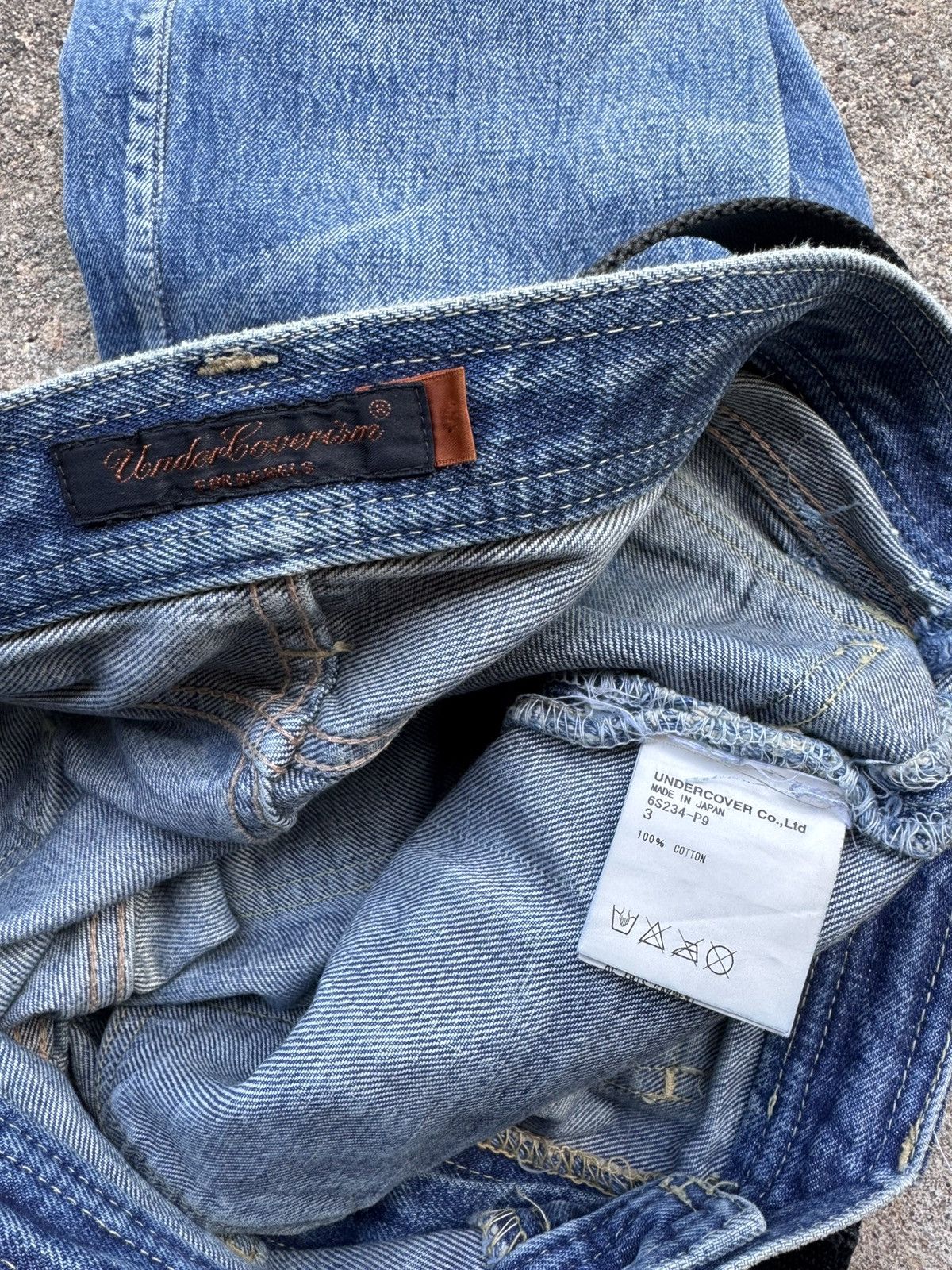 Comme des Garcons × Undercover Undercover x Comme Des Garçon KLAUS Denim Size US 34 / EU 50 - 8 Thumbnail