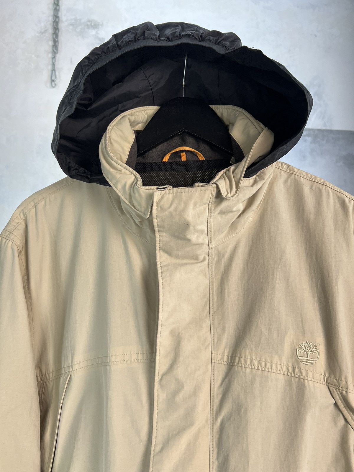 Timberland Vintage Timberland Beige Jacket Size M - L Size US L / EU 52-54 / 3 - 6 Thumbnail