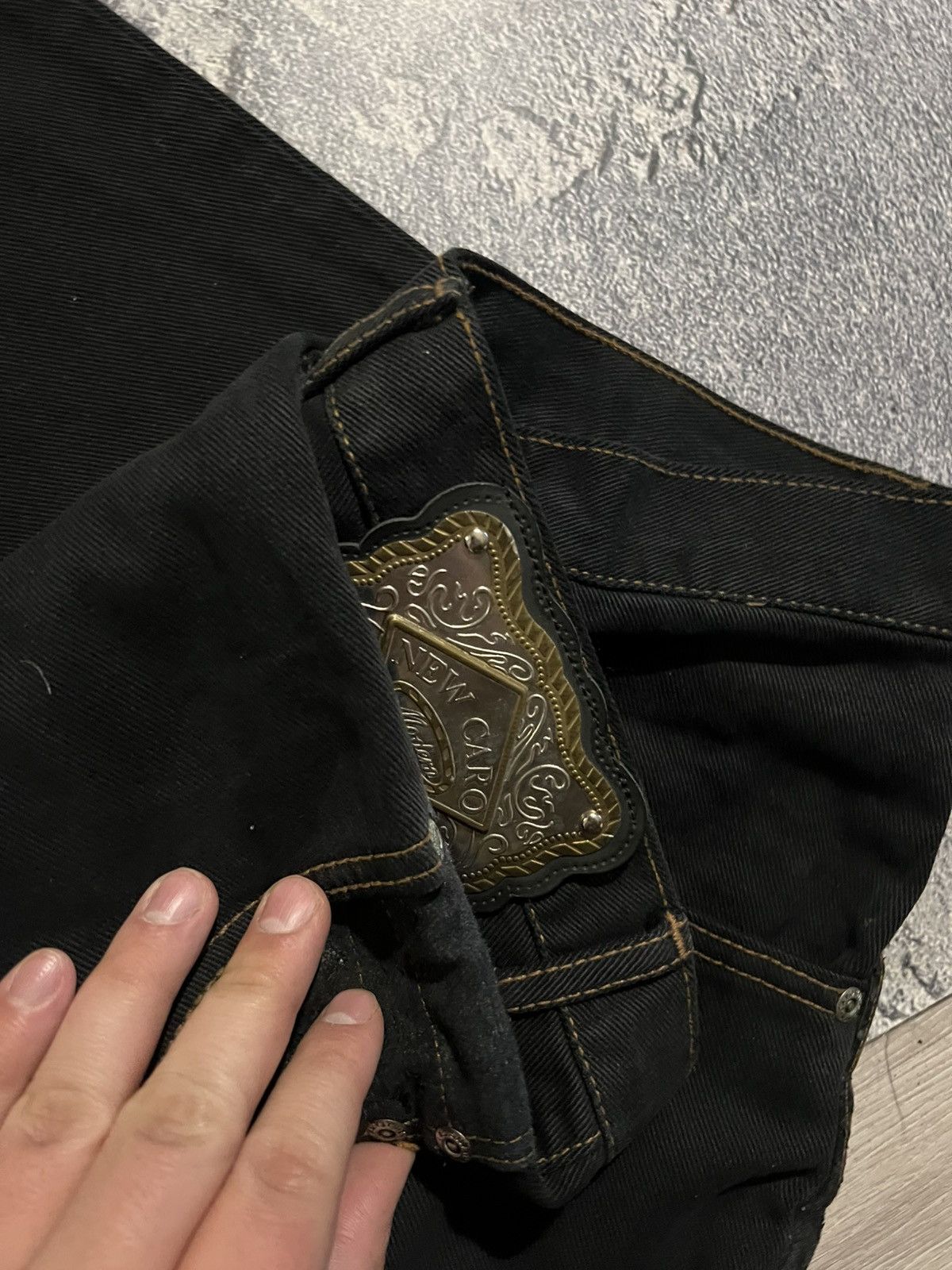 Japanese Brand Hysteric Glamour Style / Sexy Destroyed Baggy Y2K / Vintage Size US 32 / EU 48 - 7 Thumbnail