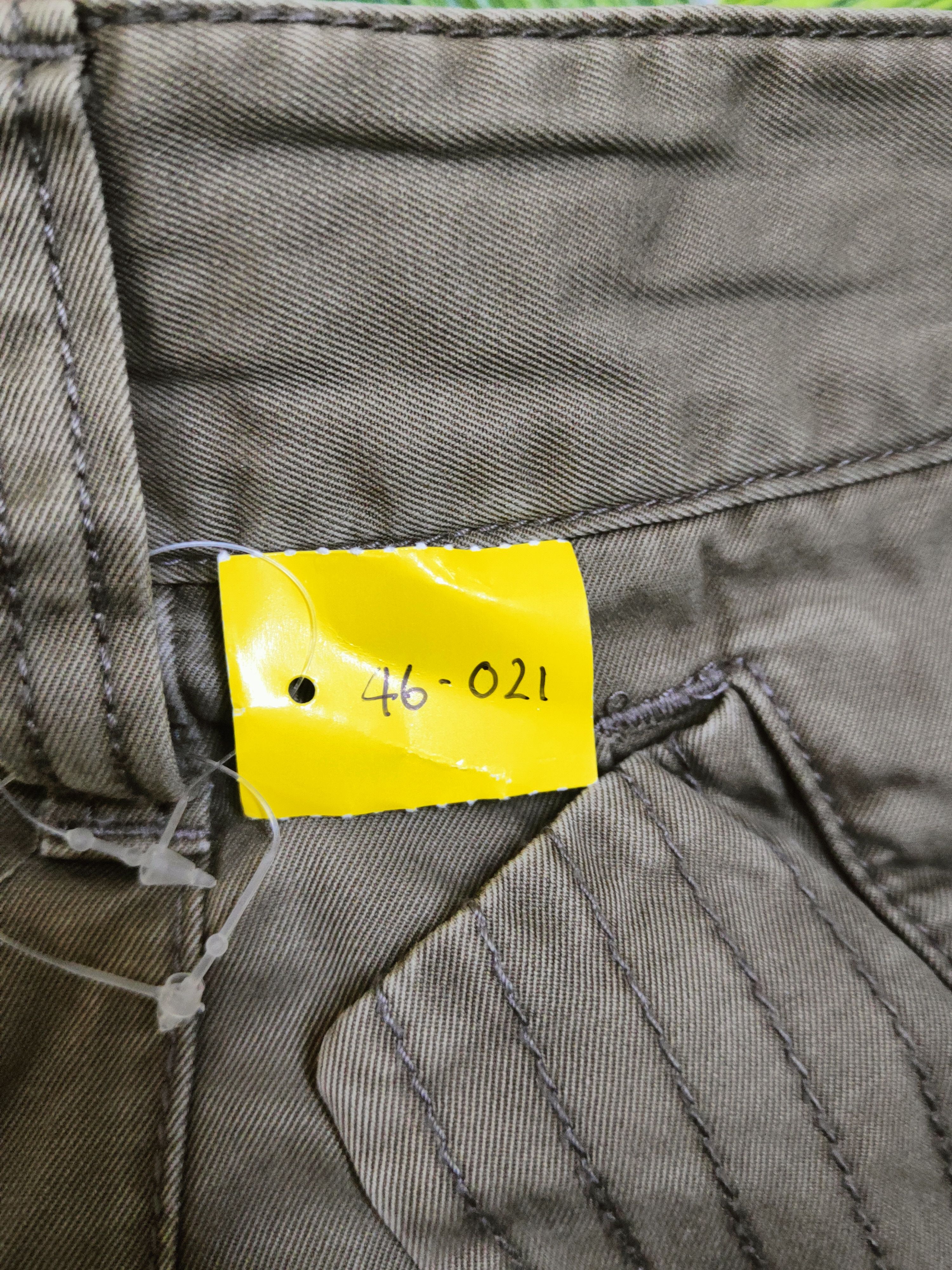 Japanese Brand DL BG Olive Faded Multipocket Cargo Pants #46-021 Size US 32 / EU 48 - 14 Thumbnail