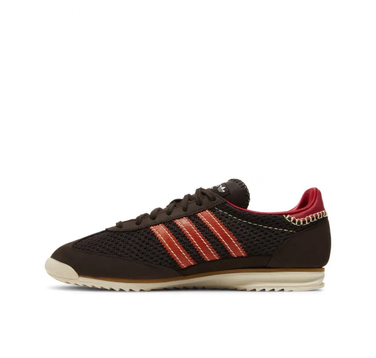 Adidas × Wales Bonner Adidas By Wales Bonner SL72 Lace-Up Sneakers WB SL72 KNIT Size US 6.5 / EU 39-40 - 6 Thumbnail
