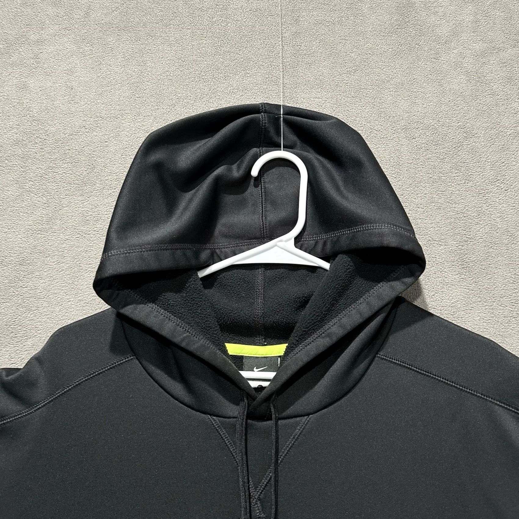 Nike Nike Hoodie Mens XL Black Therma-Fit Beast Swoosh Pullover Sweatshirt GUC Size US XL / EU 56 / 4 - 4 Thumbnail