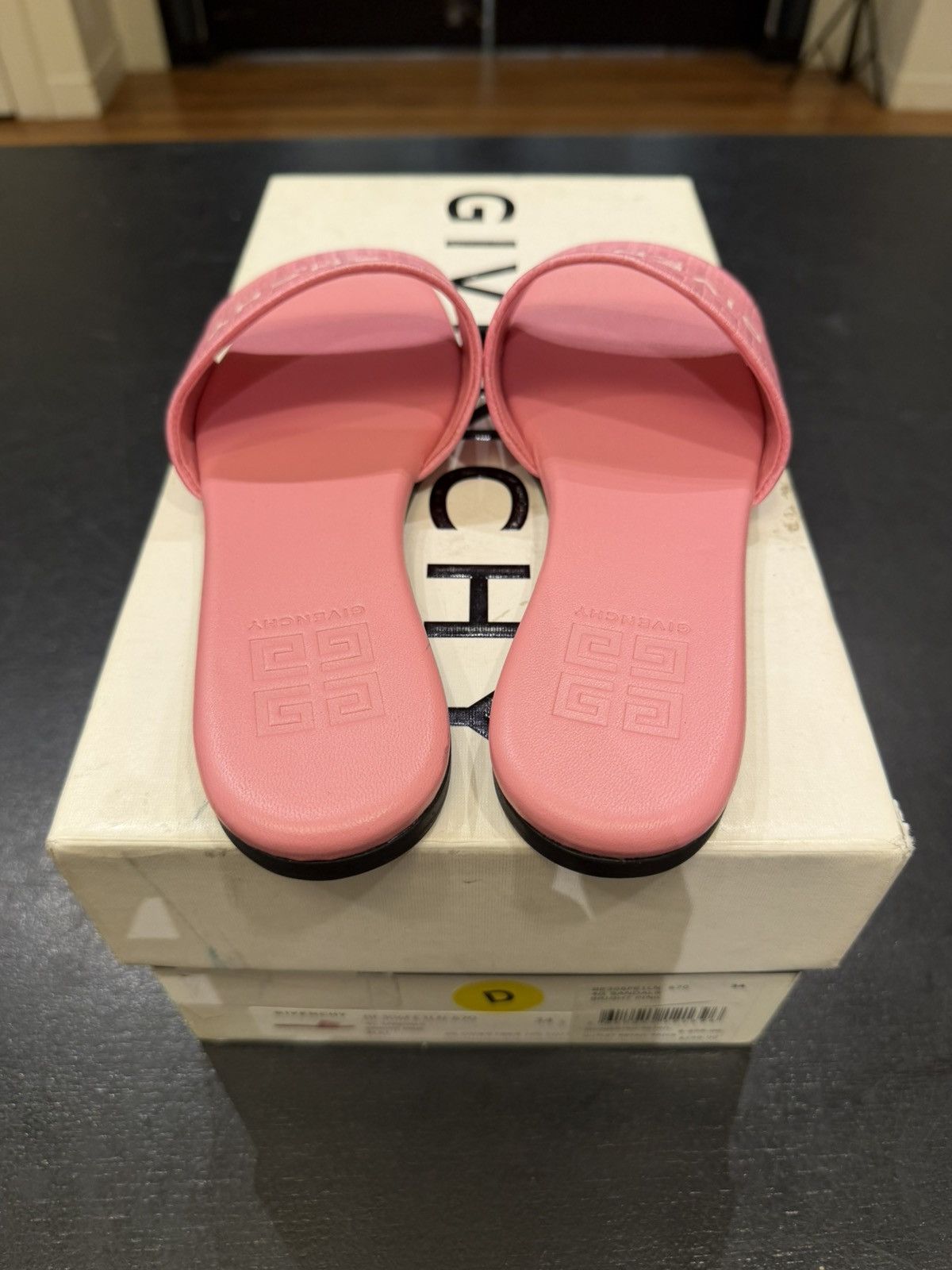 Givenchy Givenchy Logo Flats - Pink Size US 4 / IT 34 - 3 Thumbnail