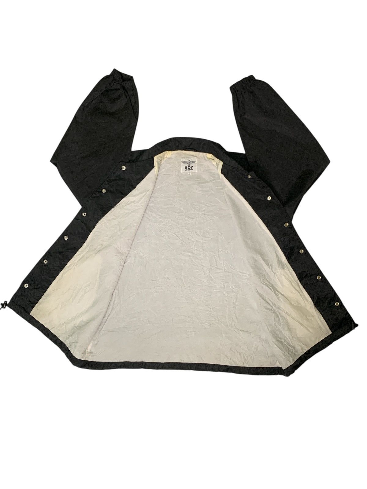 Boy London Rare Design Vintage Boy London Button Up Windbreaker Size US L / EU 52-54 / 3 - 4 Thumbnail