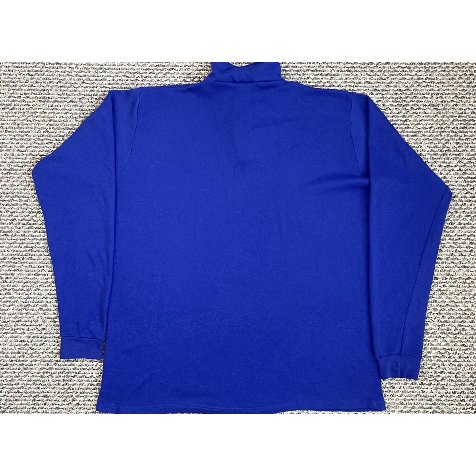 Vintage VINTAGE L.L. Bean Sweater Mens 2XL Blue Quarter Zip Pullover Outdoor 90s Light USA Size US XXL / EU 58 / 5 - 5 Thumbnail