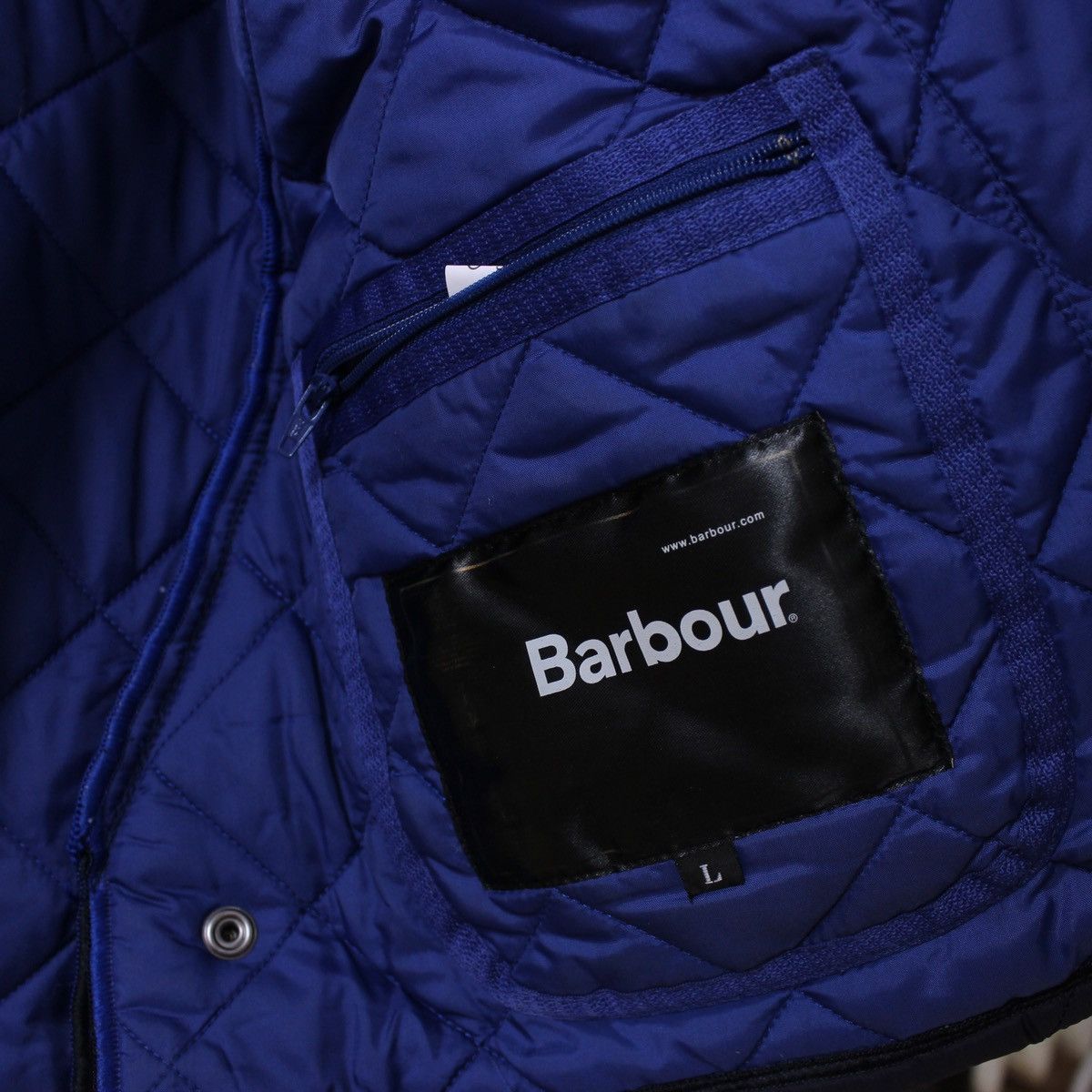 Barbour Barbour Liddesdale Jacket Navy Atlantic Blue Size US L / EU 52-54 / 3 - 4 Thumbnail