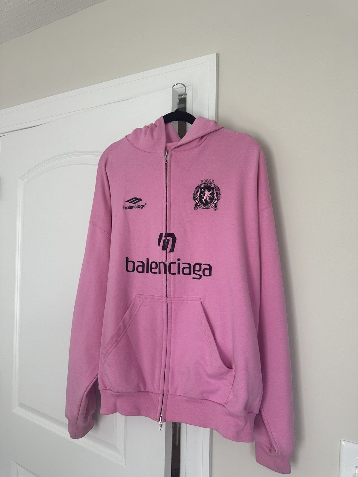 Balenciaga Balenciaga soccer hoodie Size US M / EU 48-50 / 2 - 1 Thumbnail