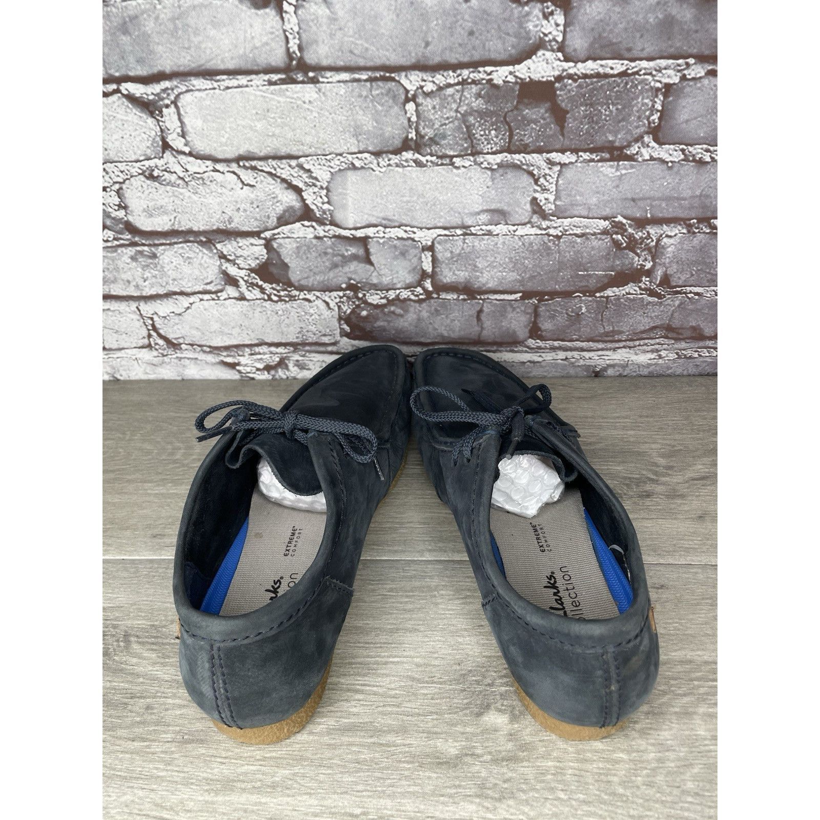 Clarks Clarks Wallabees Combi Blue Suede Leather Chukka Boots Men’s Size US 10.5 / EU 43-44 - 6 Thumbnail