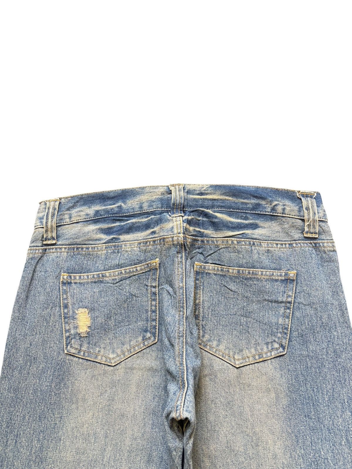 Acne Studios Vintage / Y2K J Honey Rusty Wash Distress Loose Jeans Size 32" / US 10 / IT 46 - 4 Thumbnail