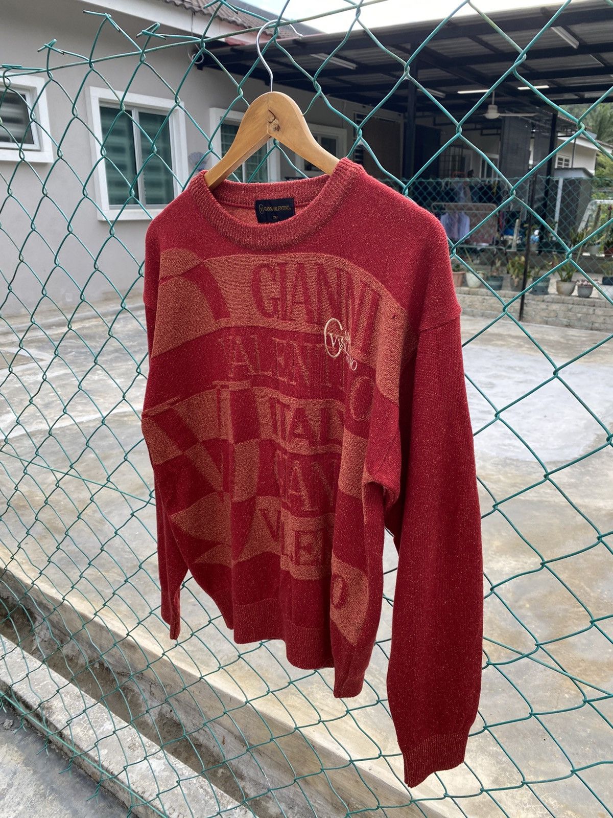 Gianni Valentino × Homespun Knitwear Gianni Valentino big logo knitwear Size US L / EU 52-54 / 3 - 3 Thumbnail