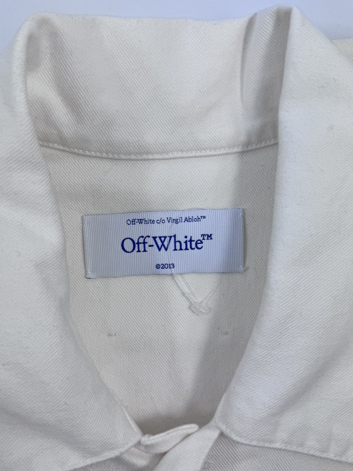 Off-White OVERSIZED DENIM VEST Size US XL / EU 56 / 4 - 4 Thumbnail