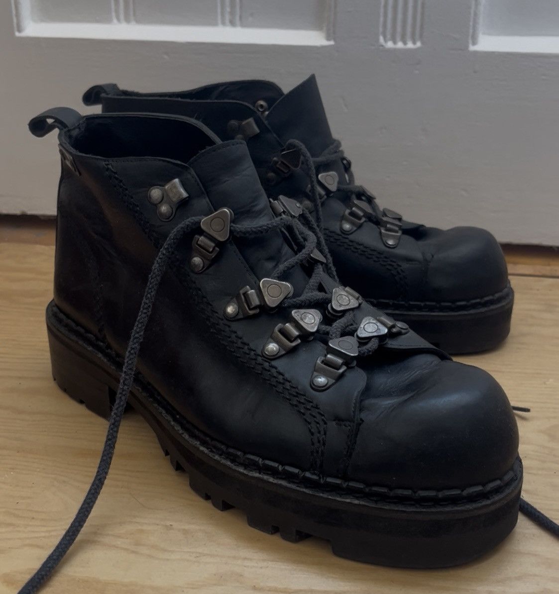 Other VINTAGE 90s DESTROY Boots - Men's US 10.5-11 / EU 43-44 Size US 10 / EU 43 - 1 Thumbnail