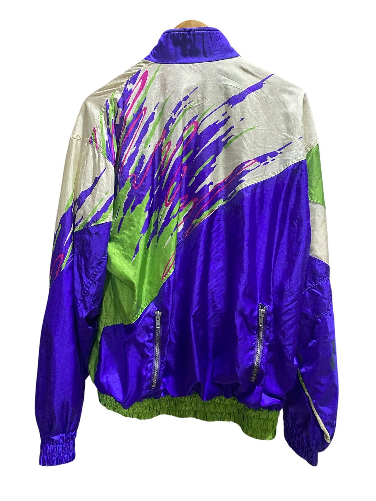 Vintage Vintage Kawasaki Motorcycle Design Jacket Size US L / EU 52-54 / 3 - 2 Thumbnail
