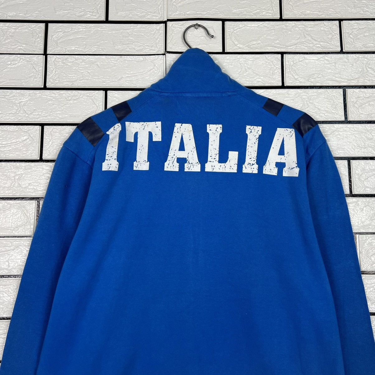 Kappa KAPPA ITALIA Big Logo Trutleneck Sweater Jacket #4030-C183 Size US L / EU 52-54 / 3 - 21 Thumbnail